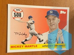 2006 Topps Home Run History #MHR508 Mickey MANTLE